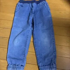 デニムパンツ 110cm ジョガーパンツ