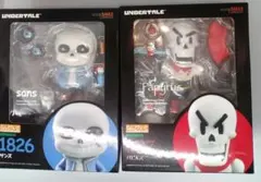 UNDERTALE アンダーテール ねんどろいど サンズ パピルス 2点セットのサムネイル
