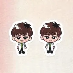 《同梱割⭕️》SnowMan スノラボ すのチル ステッカー 阿部亮平 2枚セット