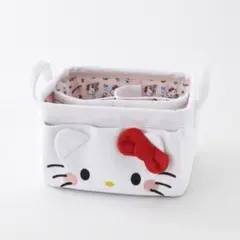 しまむら　ハローキティ　ダイカット　仕切り付き　収納ケース　未使用