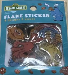 セサミストリート フレークシール