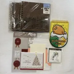 韓国文房具 まとめ売り メモ帳 シール 大量 ぐでたま セット
