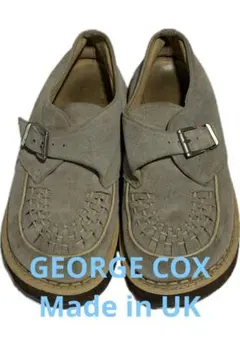 【希少】E COX 9849-10S インターレース モンクストラップ 2026年最新】GEORGE COX メンズ モカシン・デッキシューズの人気