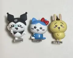 ちいかわ サンリオ なりきりフィギュア 3種 キティ モモンガ ハチワレ