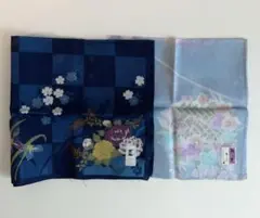 ハンカチ　和柄　日本製　2枚セット