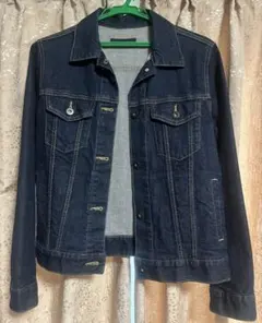 UNIQLO ダークブルーデニムジャケット Mサイズ