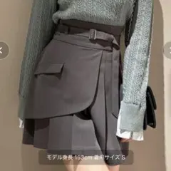 dazzlin レイヤードプリーツミニスカート