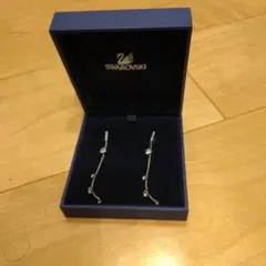 Swarovski クリスタル ロングピアス