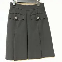 PRADA 黒 フレアスカートのサムネイル