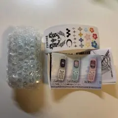 本当に録音再生！なつかしのガラケーマスコット 録音・再生機能付き ライトブルー