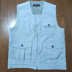 ROGER FLARE グレー ベスト M