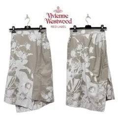 【Vivienne Westwood RED LABEL】花柄変形スカート