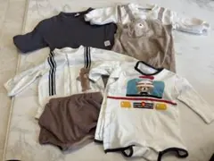 ベビー服 くま ロンパース