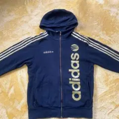 アディダス　スウェットフルジップパーカー　M