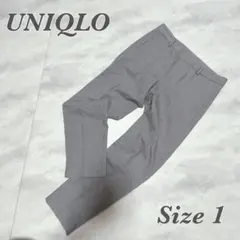 【ユニクロ】美品(1号)パンツ ボトムス 人気ブランド カジュアル ストレート