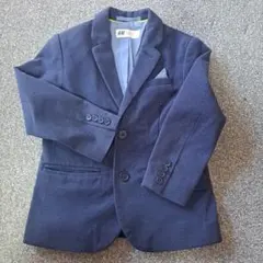 H&M ネイビー スーツジャケット 110cm