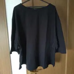 大きいサイズSmileLand黒 半袖Tシャツ5L6L 新品タグ付き