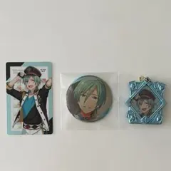 あんさんぶるスターズ！！ 風早巽 カード ストラップ 缶バッジ