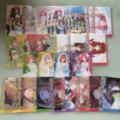 五等分の花嫁 クリアカードコレクションガム　まとめ売りのサムネイル