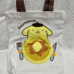 ポムポムプリン　トートバッグ