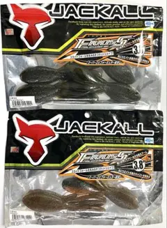 ジャッカル ファイボス3.8インチ2袋セット(6個):出品No.5638