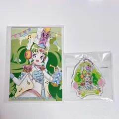 プリパラ まるくじ ファルル アクリルキーホルダー ブロマイド 購入特典