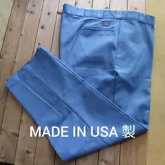 新品・デッドストック 90s USA製 ディッキーズ 874 W46 レア 水色