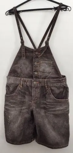 ダメージ加工風サロペット