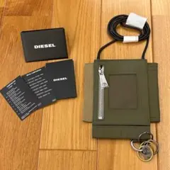 【非売品】DIESEL デーゼルノベルティ パスポートケース 小物入れ 財布