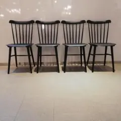 展示品　飛騨産業　キツツキ　ノーザンフォレスト　ダイニングチェア　4脚セット 展示品 飛騨産業 キツツキ ノーザンフォレスト ダイニングチェア 4脚