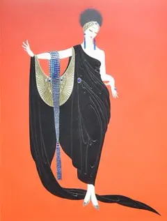 エルテ【グラマー】 シルクスクリーン エルテ 「グラマー」 シルクスクリーン 直筆サイン