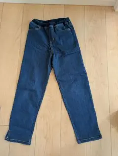 大幅お値下げ→新品　ナルミヤ　ストレッチデニムパンツ