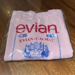evian エビアン 200周年記念 トートバッグ ピンク　非売品