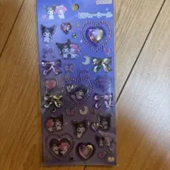 Sanrio キャラクターシール 紫色
