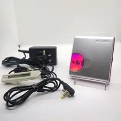 ［新品］SHARP MD-ST500-Z ポータブルMDプレーヤー シャープ、円形デザインを取り入れたMDプレーヤー