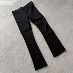 150 ストレッチ ブラック ズボン パンツ ウエストゴム仕様