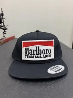 ヴィンテージ90sMarlboro TEAM McLaren キャップ ブラック