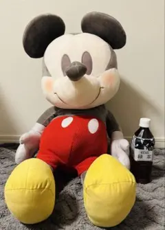 非売品 ミッキーマウス 雪降るマーケット 超超bBIGぬいぐるみ