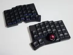 【完成品】keyball44 黒仕様 Keyball44 黒／白 | Shirogane Lab