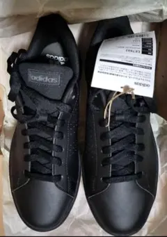 adidas アドバンコート 黒 新品 25cm