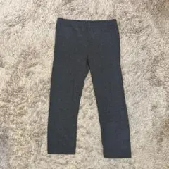 美品★Lサイズ★ユニクロ 7分丈レギンス グレー