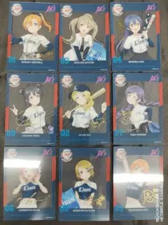ラブライブ Aqours×福岡ソフトバンクホークス 限定クリアカード 