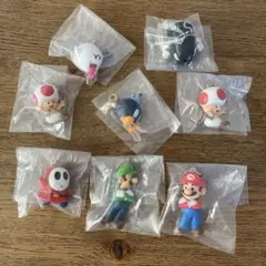 マリオ　キーホルダー　8点セット