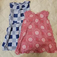 any FAM・コンビミニ　ノースリーブワンピース 110(2枚セット)