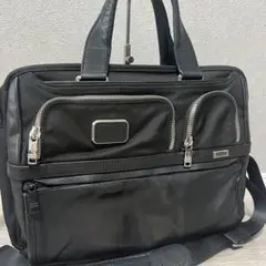 【美品】 TUMI ビジネスバッグ ALPHA3 BLACK CHROME 限定