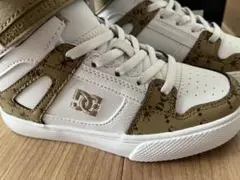 キッズ DC SHOES ハイカットスニーカー ホワイト ベージュのサムネイル