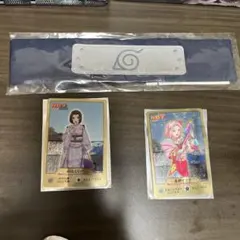忍里　ニジゲンノモリ　カード 春野サクラ のはらリン 額当て 忍里 ニジゲンノモリ カード 春野サクラ のはらリン 額当て - メルカリ