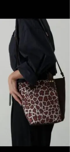 美品　russetラシットダブルフェイスショルダーバッグトート2wayバッグ