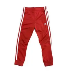adidas originals 赤 トラックパンツ 130 ジャージ