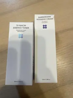 SKIN&LAB ナイアシンアミドトナー&バリアダームインテンシブクリーム